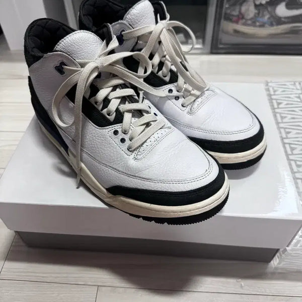 [BUNJANG] Air Jordan 3 AMamaniere Sneakers 275 / 조던3 아마마니에르 275 미중고