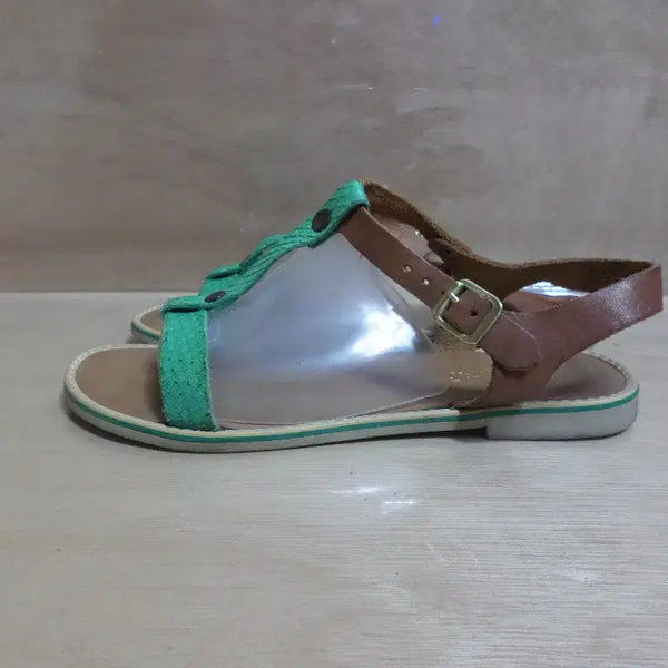 [BUNJANG] Christian Diorio Italian Leather Sandals / 후루룩구제2 230 크리스찬 디리시오 이태리 샌들 슬리퍼260711