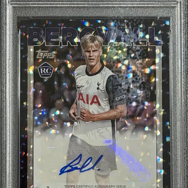 [BUNJANG] Lucas Beresford 2024-25 Topps UEFA CC Black Ice Auto PSA 9 / 루카스 베리발 루키 10한정 오토 psa9