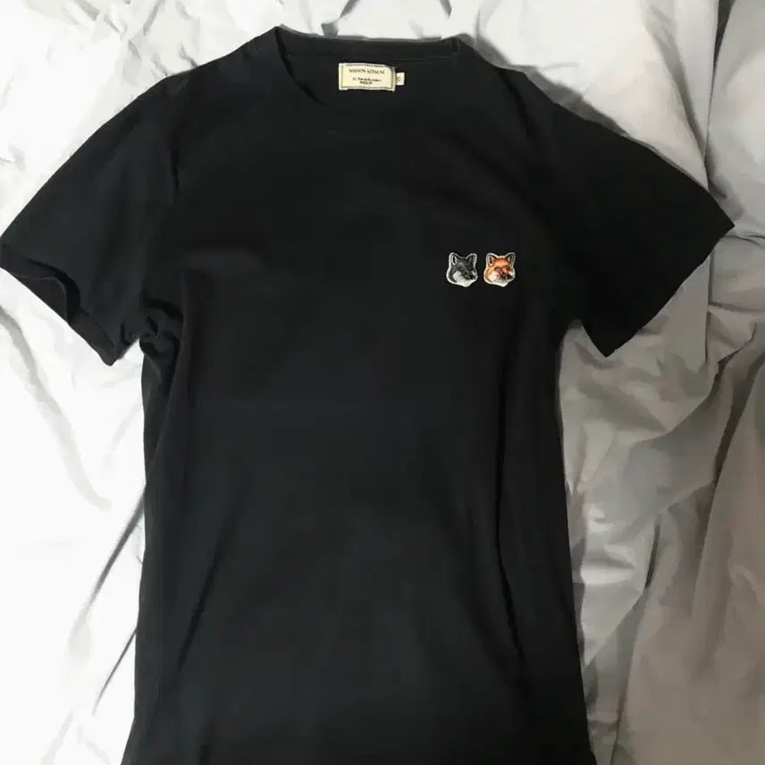 [BUNJANG] Maison Kitsuné Double Fox Short Sleeve T-Shirt XS / 메종키츠네 더블폭스 반팔xs