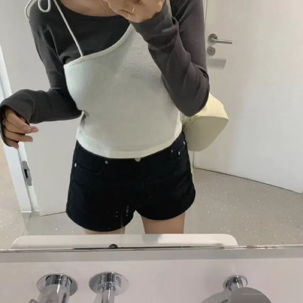 [BUNJANG] LEEDS The Wish Neuroha Denim Shorts / leeds 리즈 더위시 뉴로하 데님 쇼츠