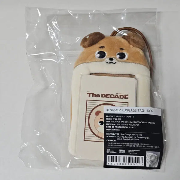 [BUNJANG] Day6 Denny's Luggage Tag - Don / 데이식스 데니멀즈 러기지택 돈