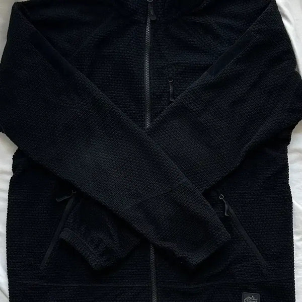 [BUNJANG] Alpha Tactical Fleece Jacket Black L / [판매]헬리콘텍스 / 알파 택티컬 플리스 자켓 블랙 / L