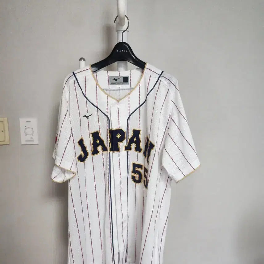 [BUNJANG] Murakami Munetaka 2023 WBC Japan National Team Home Jersey Size O / 무라카미 무네타카 2023 wbc 일본 국대 홈 O사이즈