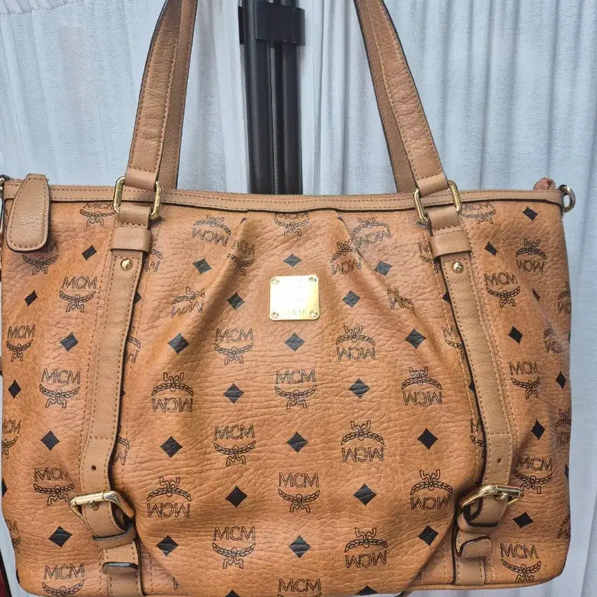 [BUNJANG] MCM Tote Bag Brown / MCM 토트백 크로스 브라운 (정품)