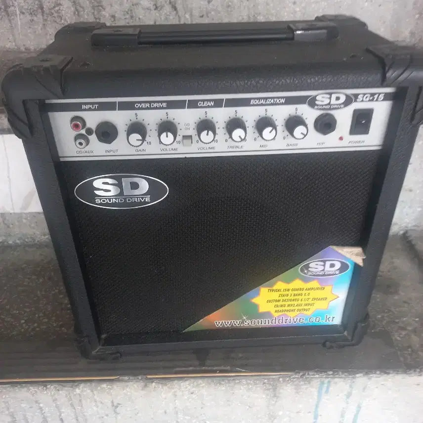 [BUNJANG] SD Sound Drive SG-15 15W Electric Guitar Combo Amplifier / SD 15  일렉기타 앰프