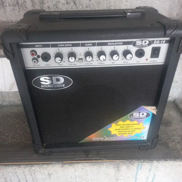 [BUNJANG] SD Sound Drive SG-15 15W Electric Guitar Combo Amplifier / SD 15  일렉기타 앰프