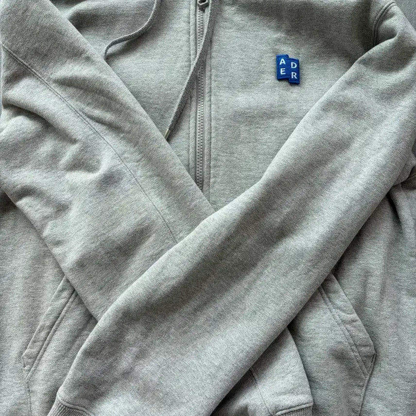 [BUNJANG] Ader Error Hooded Zip-Up Grey / 아더에러 후드집업 m