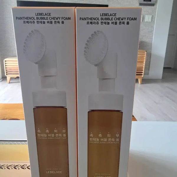[BUNJANG] LebeLage Panthenol Bubbly Chewy Foam Set (3 Pieces) / 르베라쥬 판테놀 버블 쫀득 폼 3개 세트