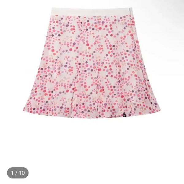 [BUNJANG] EUSGUGU Vintage Chiffon Midi Skirt (Pink) / 어스지구 VINTAGE CHIFFON MIDI SKIRT (PINK)