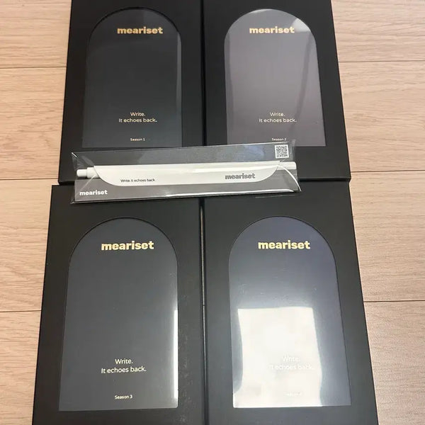 [BUNJANG] Meari Set Diary 1-4 Set / 메아리셋 다이어리 1-4 세트