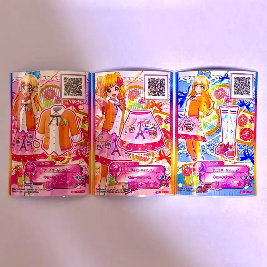 [BUNJANG] Aikatsu Stars Cute Card Set / 아이카츠 스타즈 큐트 카드 세트