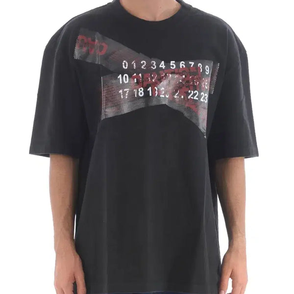 [BUNJANG] Maison Margiela 19FW Caution Taping T-Shirt / 마르지엘라 19fw caution 테이핑 티