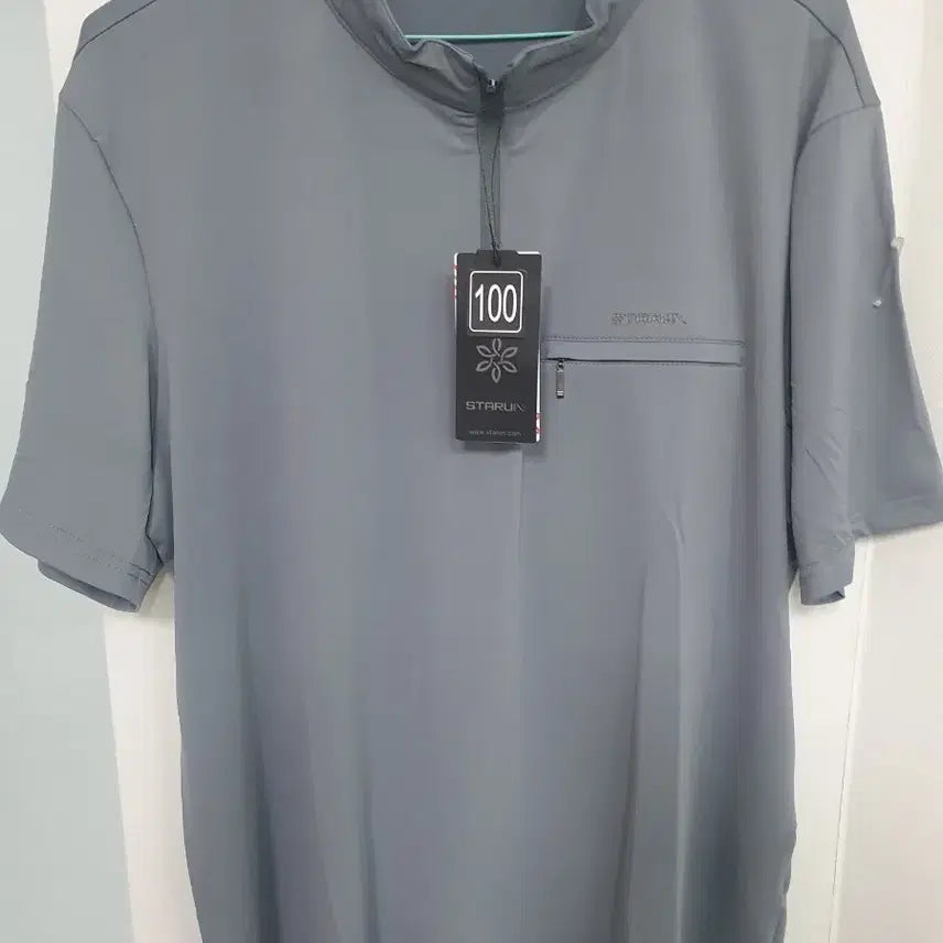 [BUNJANG] Starun Men's Golf Wear Short Sleeve Polo Shirt Size 100 / 스타런 남성 골프웨어 반팔 카라티 100 사이즈
