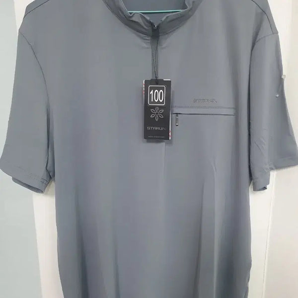 [BUNJANG] Starun Men's Golf Wear Short Sleeve Polo Shirt Size 100 / 스타런 남성 골프웨어 반팔 카라티 100 사이즈