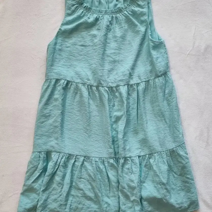 [BUNJANG] Vintage Mori Girl Oriental Mint Camisole / 빈티지 모리걸 오리엔탈 민트 나시