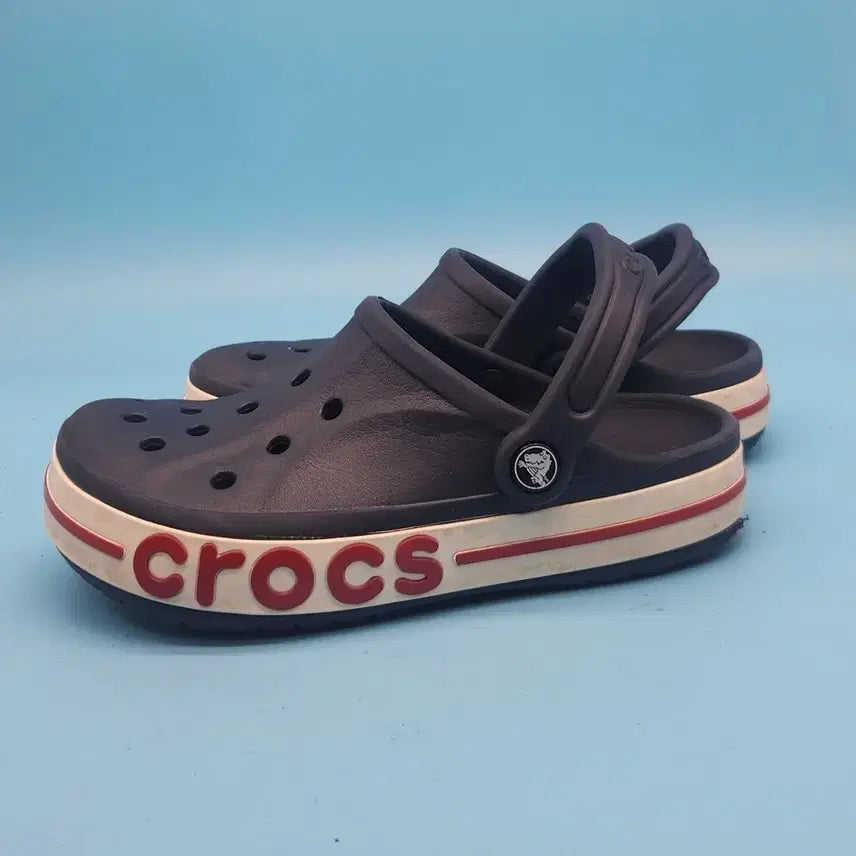 [BUNJANG] Crocs Baya Band Women's Slides (Size 230) / l 크록스 반야 벤드 여성슬리퍼 230
