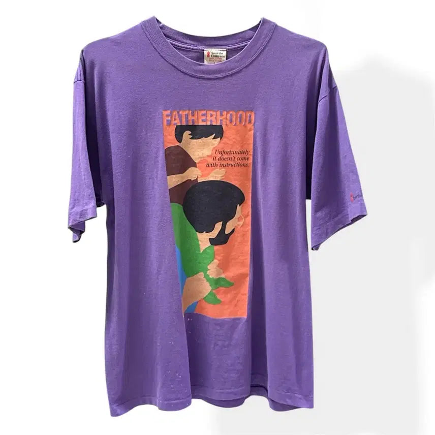 [BUNJANG] Save the Children 90s Graphic T-Shirt / 90s 세이브 더 칠드런 빈티지 티셔츠