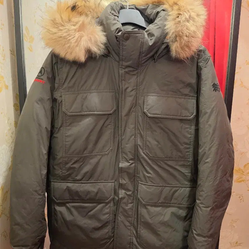 [BUNJANG] Kolon Down Padded Parka Khaki Size 95 / 7/37 코오롱 다운 패딩 95사이즈 카키