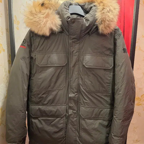 [BUNJANG] Kolon Down Padded Parka Khaki Size 95 / 7/37 코오롱 다운 패딩 95사이즈 카키