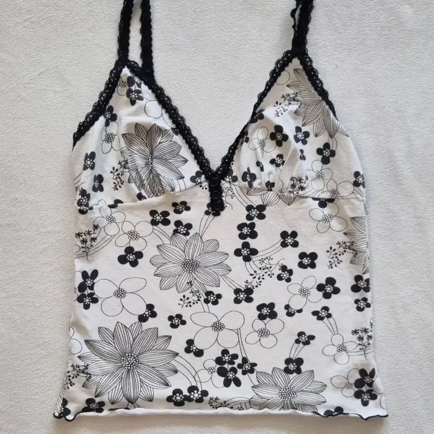 [BUNJANG] Vintage Mori Girl Oriental Camisole / 빈티지 모리걸 오리엔탈 나시