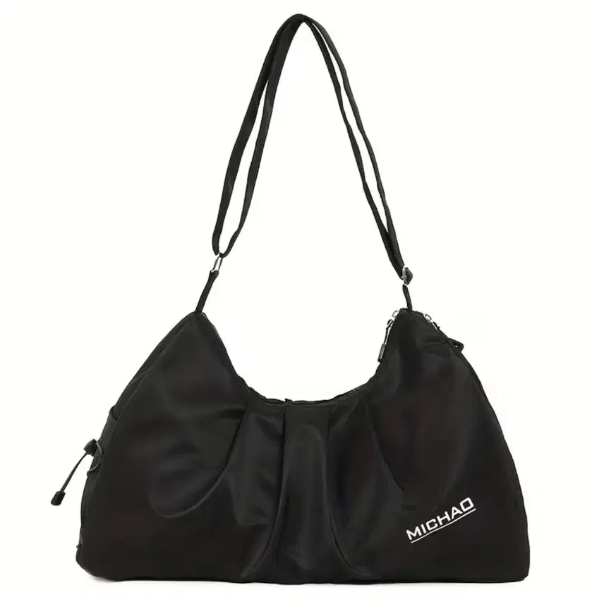 [BUNJANG] MICHAA Shoulder Bag Black Nylon / 미개봉 미차오 숄더백 블랙 (색상 검정 밖에 없습니다!!)