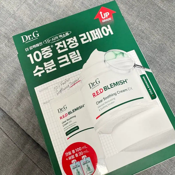 [BUNJANG] Dr.G Red Blemish Cicaxosome Hydrating Cream Special Set / Dr.G 닥터지 레드 블레미쉬시카 엑소좀 수분크림 올리브영 기획세트