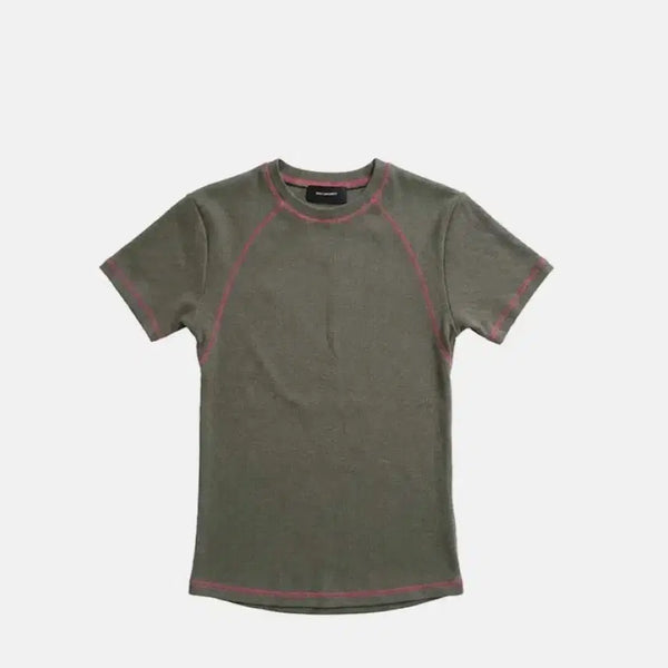 [BUNJANG] Humanity999 Stitch Line Short Sleeve T-Shirt / 새상품 휴머니티999 스티치라인 반팔