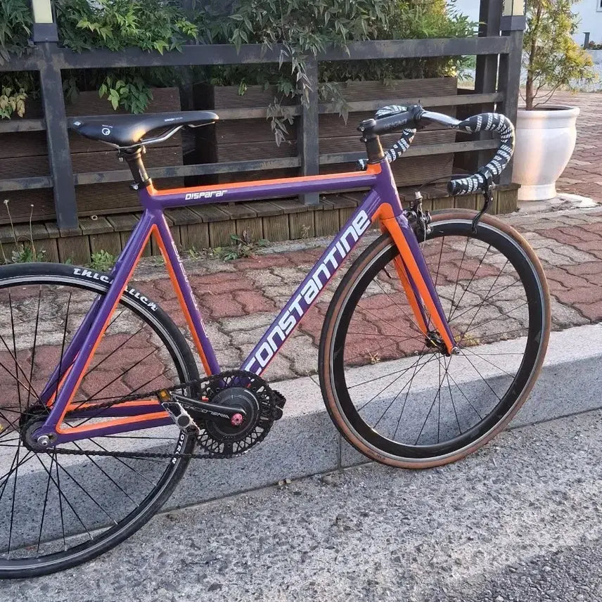 [BUNJANG] Constantine Disperal 2017 Track Bike - Size M / 콘스탄틴 디스페랄 2017년식 퍼플 오렌지