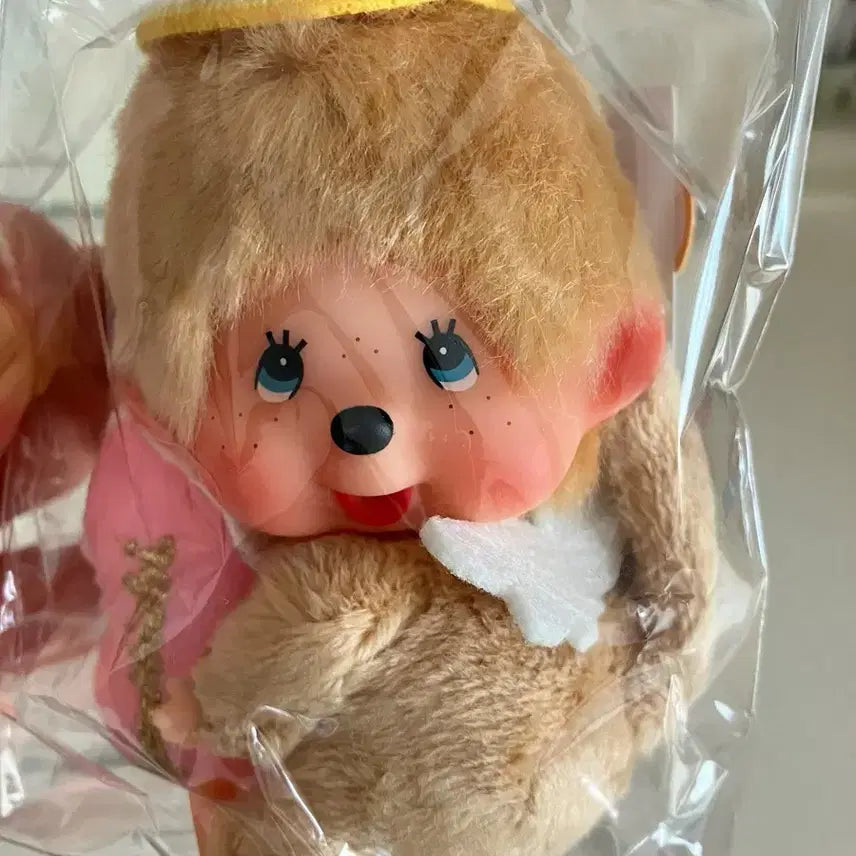 [BUNJANG] Blackpink Lisa Angel Monchhichi Keyring / 정품 새상품) 블랙핑크 리사 엔젤 몬치치 키링 키홀더