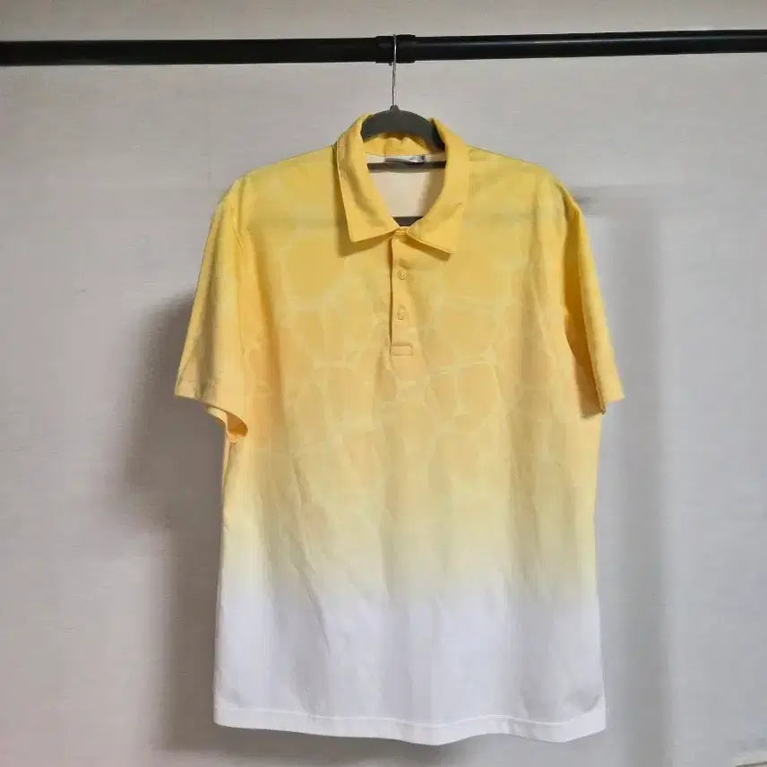 [BUNJANG] Adidas Golf Polo Shirt Yellow O/XG / 아디다스 골프 폴로티 O/XG 옐로우