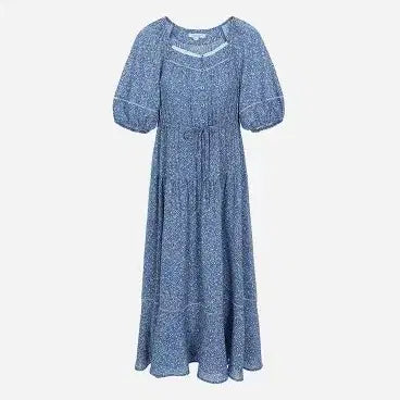 [BUNJANG] Thursday Island Lace Trim Long Dress / 써스데이아일랜드 레이스 트리밍 롱원피스