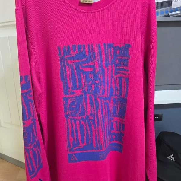 [BUNJANG] Nike ACG Long Sleeve Waffle Top / 나이키 ACG 롱슬리브 와플 탑 해외 L