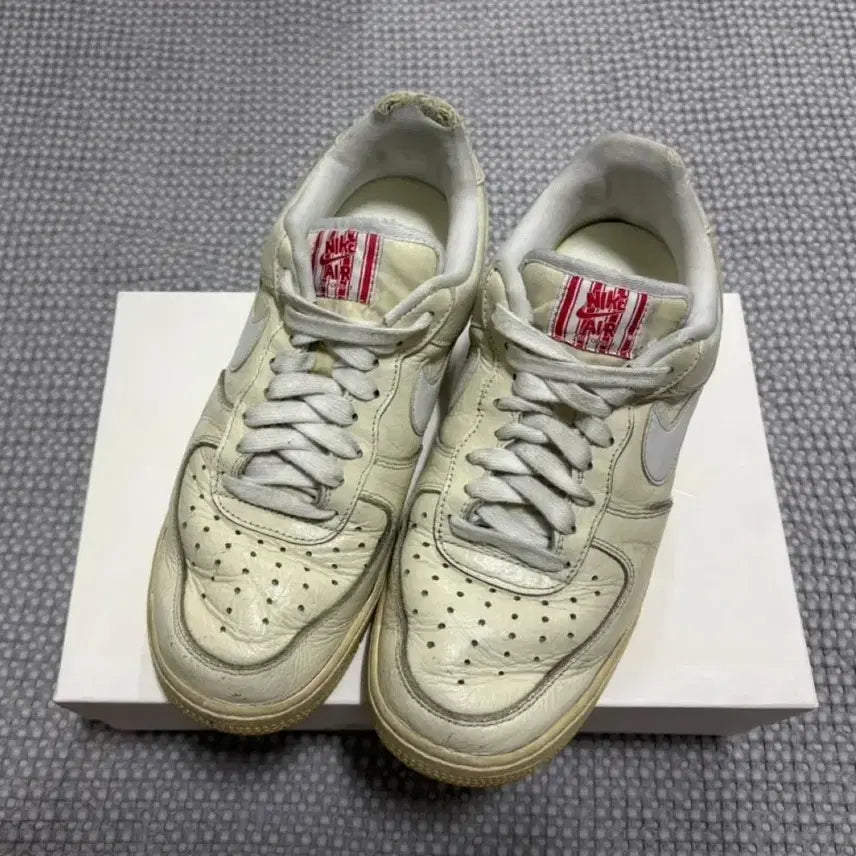 [BUNJANG] Nike Air Force 1 '07 Premium Popcorn / 나이키 에어포스 1 프리미엄 팝콘 260