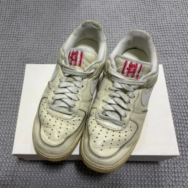 [BUNJANG] Nike Air Force 1 '07 Premium Popcorn / 나이키 에어포스 1 프리미엄 팝콘 260