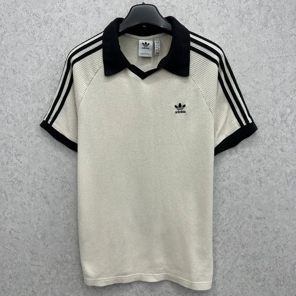 [BUNJANG] Adidas Men's Waffle Short Sleeve Polo T-Shirt XL / 105 아디다스 남자 와플 반팔 카라티