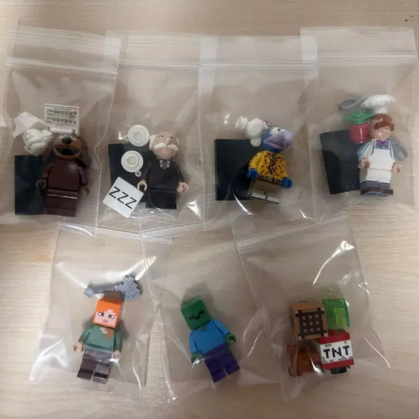 [BUNJANG] LEGO Minifigure Bundle (Muppets, Minecraft) / 레고 미니피겨 (머펫, 마인크래프트) 일괄