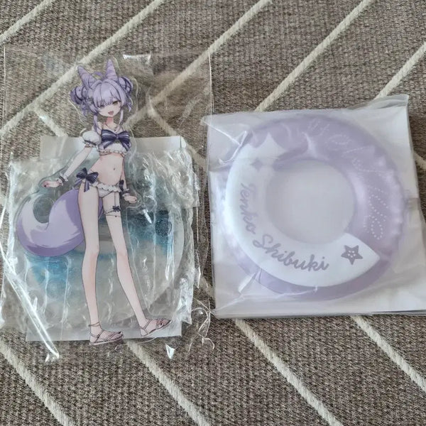[BUNJANG] StrayLive Summer Shibuki Acrylic Stand & Beach Ball Set / 스텔라이브 썸머 시부키