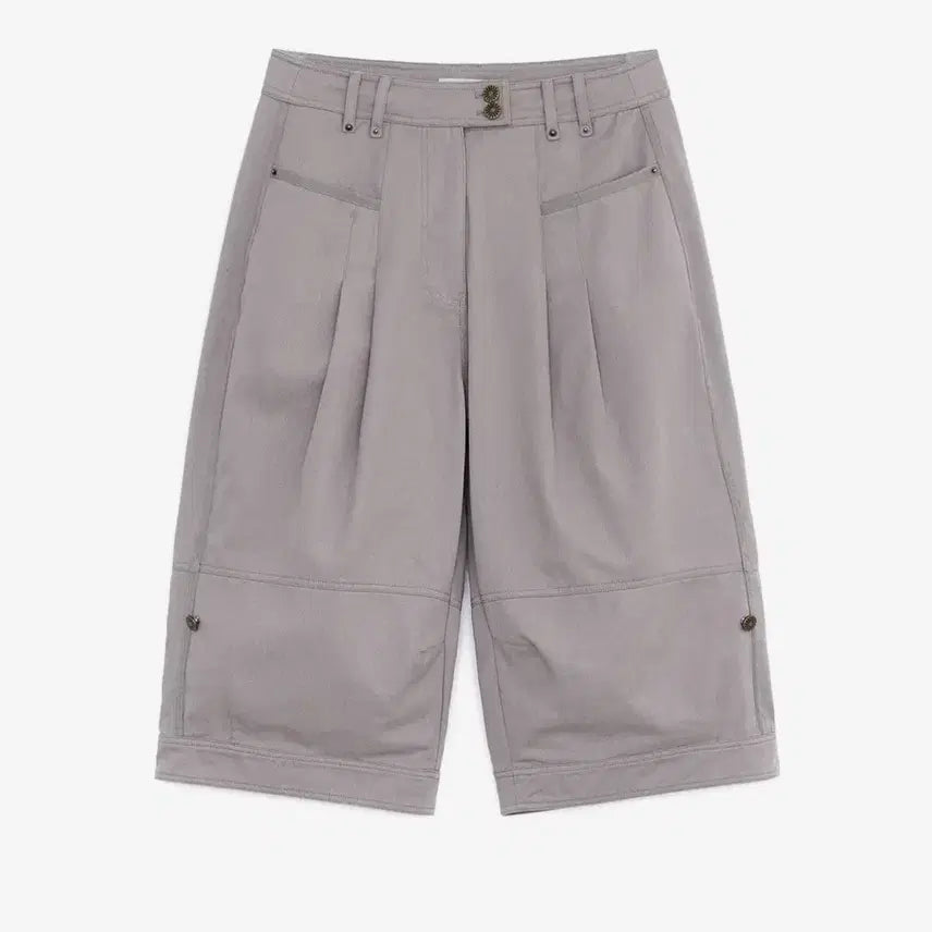 [BUNJANG] Hug Your Skin Balloon Pintuck Capri Pants / 허그유어스킨 벌룬 핀턱 카프리팬츠