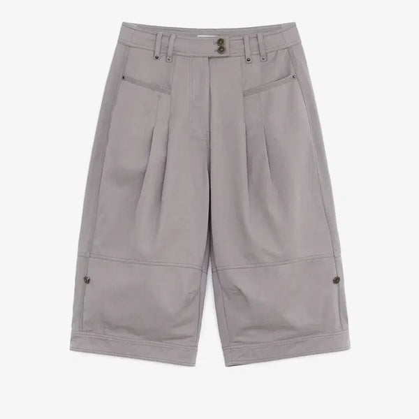 [BUNJANG] Hug Your Skin Balloon Pintuck Capri Pants / 허그유어스킨 벌룬 핀턱 카프리팬츠