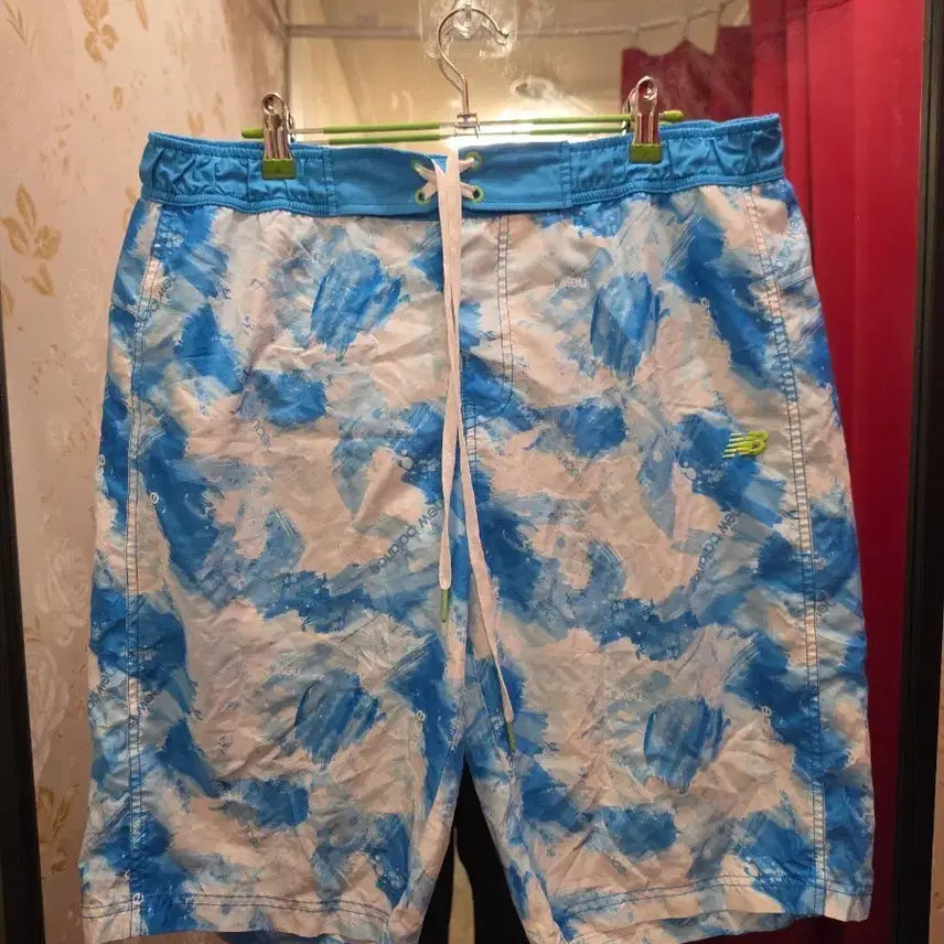 [BUNJANG] New Balance Swim Shorts / 7/65 뉴발란스 스윔쇼츠 수영반바지 90