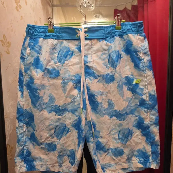 [BUNJANG] New Balance Swim Shorts / 7/65 뉴발란스 스윔쇼츠 수영반바지 90