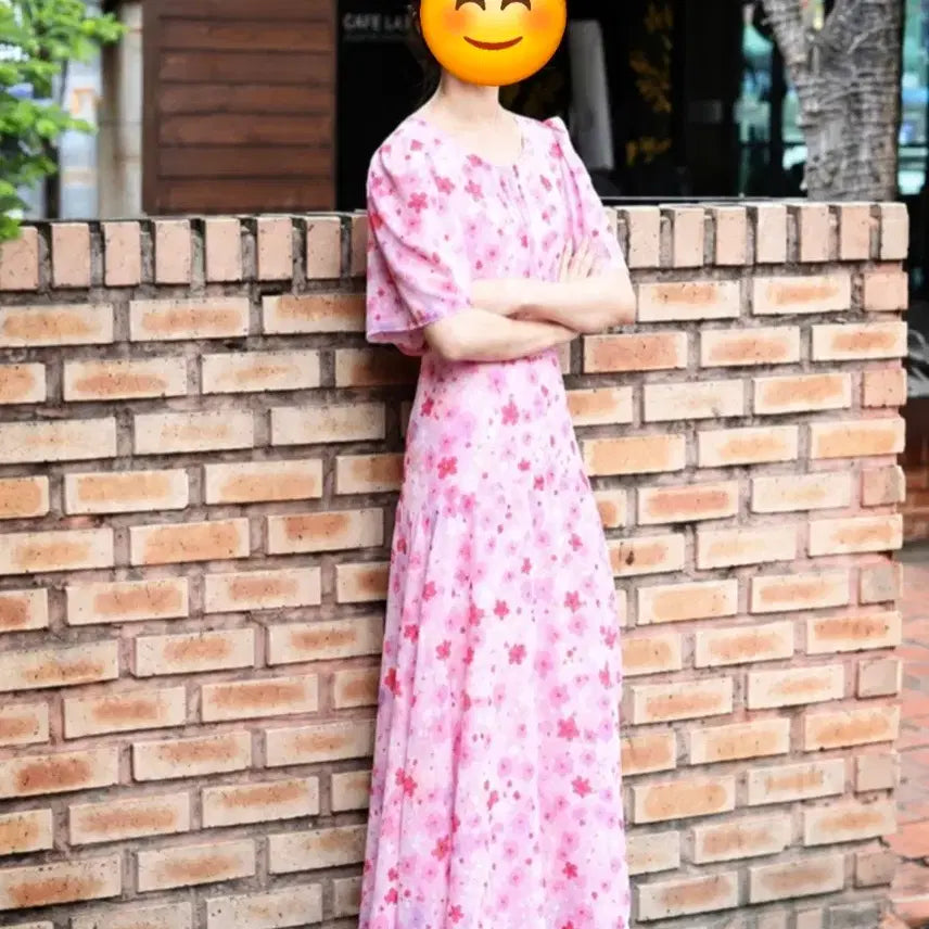 [BUNJANG] Johnny Hates Jazz Floral Chiffon Long Dress Size 36 / 쟈니헤잇재즈 플로럴 쉬폰 롱원피스 36사이즈