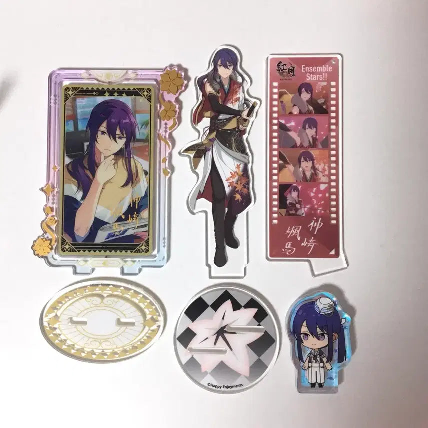 [BUNJANG] Ensemble Stars Kanzaki Soma Rehearsal Rotating Acrylic & Corotto Bundle Set / 앙스타 홍월 칸자키 소마 리허설 회전 아크릴 코롯토 일괄 처분