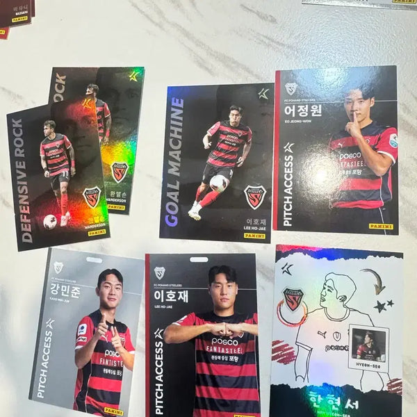 [BUNJANG] Pohang Steelers Player Card 2026 Panini Card / 포항 스틸러스 선수 카드 2026파니니카드