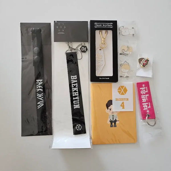[BUNJANG] EXO Baekhyun Concert Goods Bundle Set / 백현 콘서트 굿즈 양도