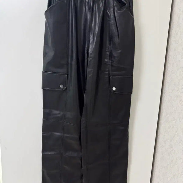 [BUNJANG] Bernice 2025 Faux Leather Pants / 2025 신상 베르니스 페이크레더 팬츠