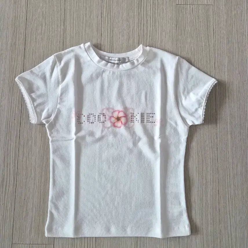 [BUNJANG] Seokuki Hibiscus Cookie T-Shirt / 서쿠키 히비스커스 쿠키 반팔
