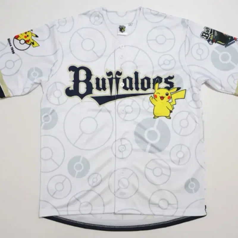 [BUNJANG] Orix Pikachu 30th Anniversary Limited Edition Baseball Jersey / [L] 오릭스 포켓몬 30주년 피카츄 유니폼