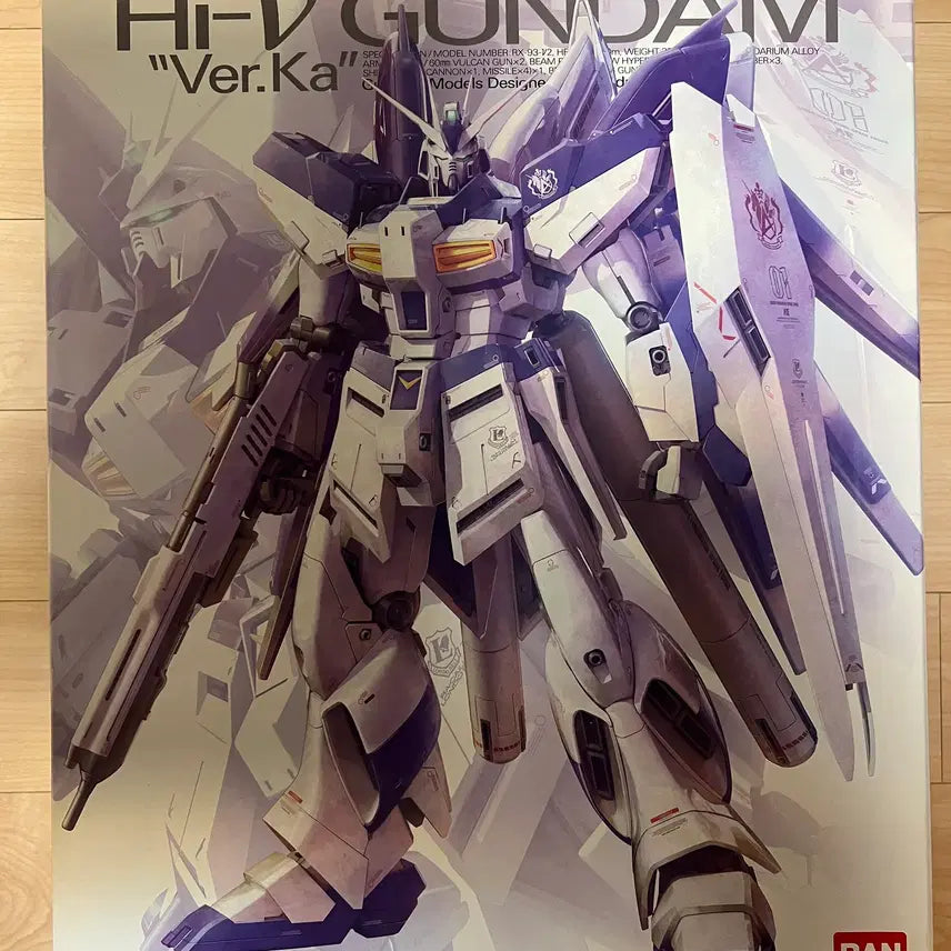 [BUNJANG] MG Hi-Nu Gundam Ver. Ka / MG 하이뉴건담 Ver. Ka